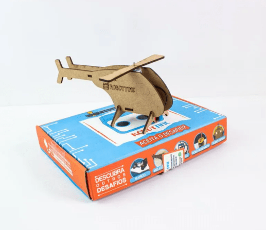 Helicoptero - Robottime Box